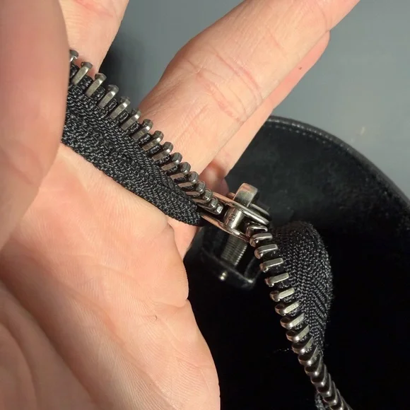 Celine Mini Luggage Drummed Leather Black Tote - Picture 13 of 16